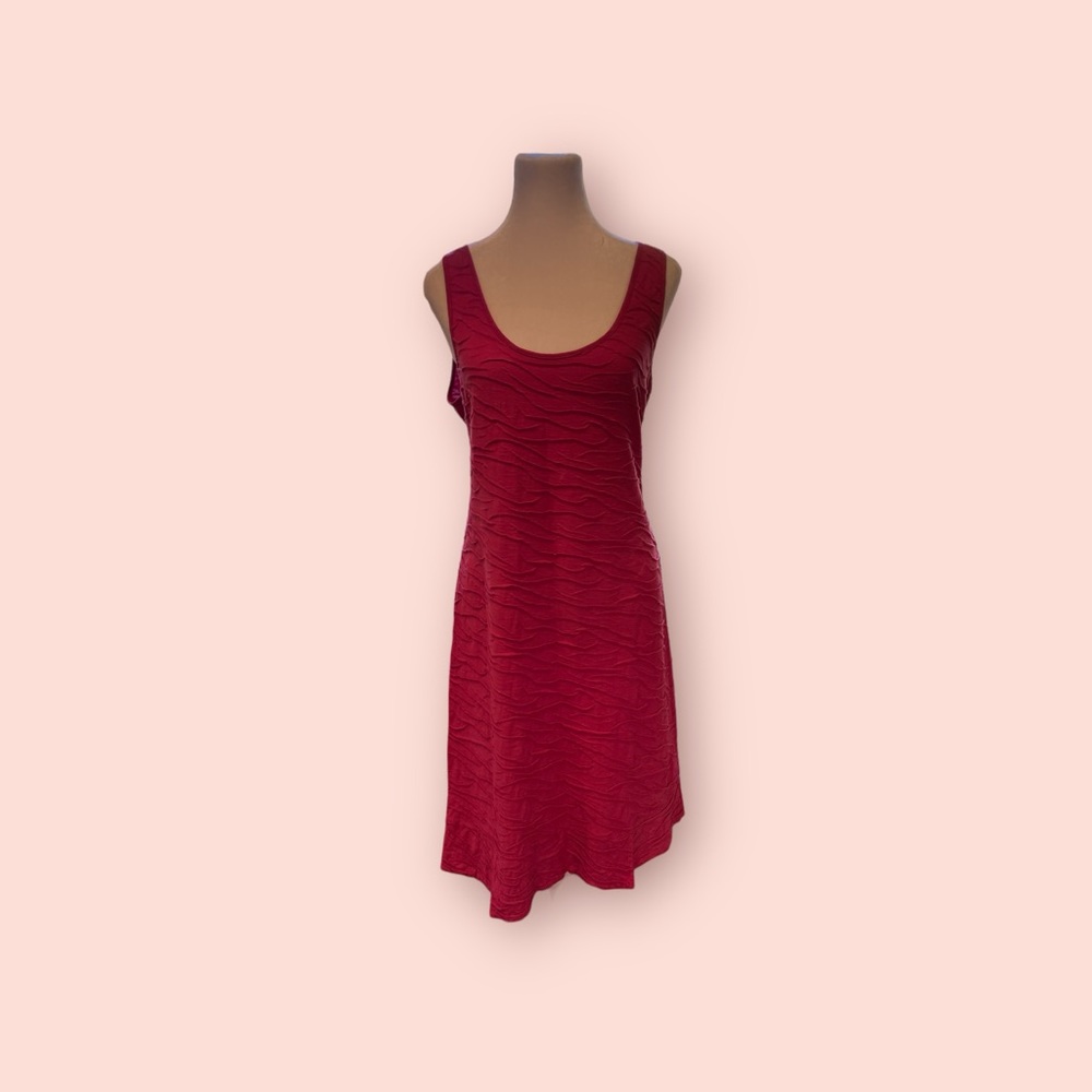 PInk Horny Toad Sleeveless Dress Unique Stitchwork